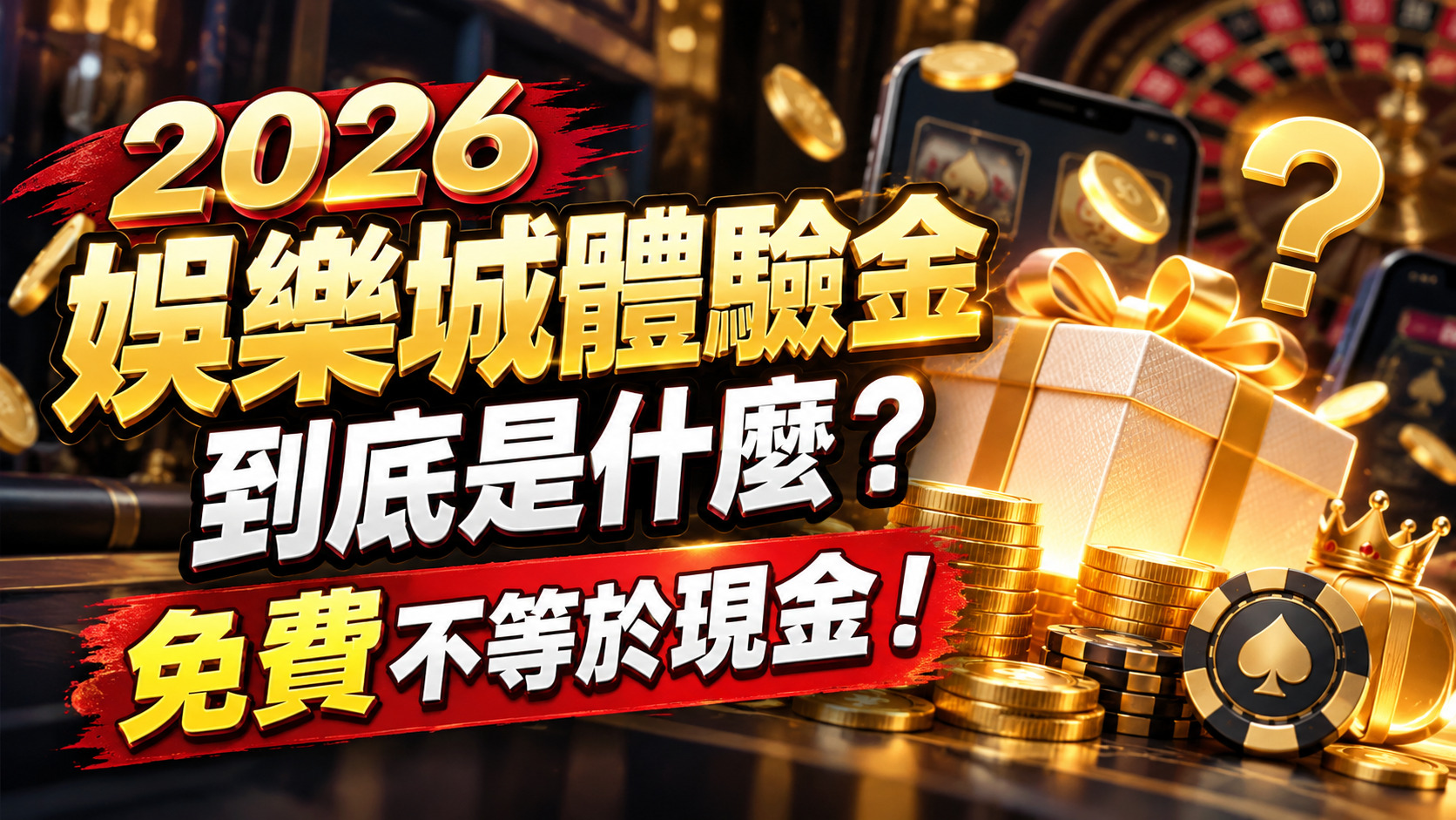 2026娛樂城體驗金到底是什麼?免費不等於現金